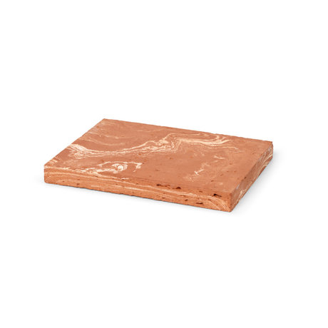 Ferm Living Bordskåner Terracotta Keramikbakke 13x17x1,5cm