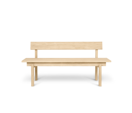 Ferm Living Bænk Peka naturtræ 59x150x75,5 cm