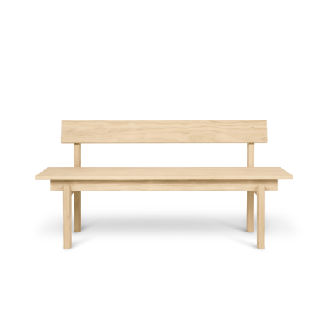 Ferm Living Bænk Peka naturtræ 59x150x75,5 cm