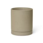 Ferm Living Flower pot Sekki sand porcelain large ø15.5x17.5cm
