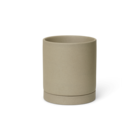 Ferm Living Pot de fleurs Sekki sable porcelaine moyen ø13,5x16cm
