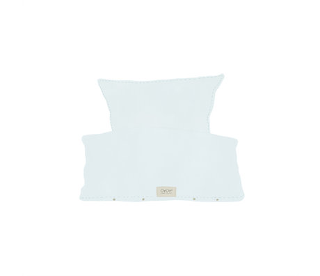 OYOY Duvet cover Nudu Baby light blue cotton 40x45-70x100cm