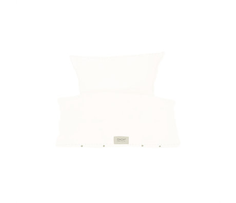 OYOY Bettbezug Nuku Baby Off-White Cotton 40x45-70x100cm