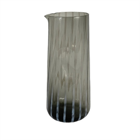 OYOY Caraffa Mizu vetro grigio Ø10x23cm