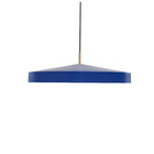 OYOY Lampe à suspension Hatto Large en métal enduit de poudre bleu Ø65x19cm