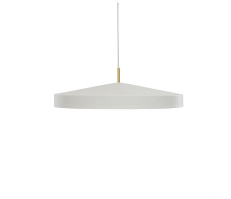 OYOY Hanglamp Hatto Large Wit Gepoedercoat Metaal Ø65x19cm