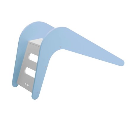 Kids slide made from wood Blue Whale 145x43x68cm