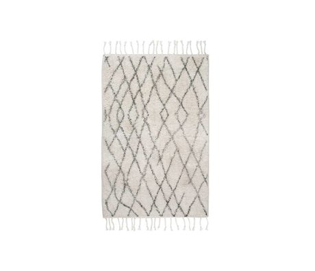 HK-living Damiers moyen de tapis de sol 60x90cm