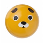 Ferm Living Gancho de pared 'gancho perro 5cm madera amarilla