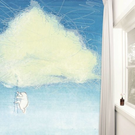 Kek Amsterdam Wallpaper Subir la 389,6x280cm Nubes Multi Paperliners