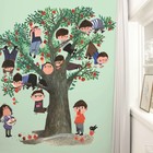 Kek Amsterdam Arbre Wallpaper Green Apple Multicolore 243,5x280cm papier polaire