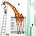 Kek Amsterdam Tapete Giant Giraff Mehrfarbig Papiervlies 243,5x280cm