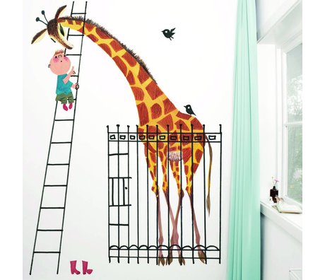 Kek Amsterdam Fondo de pantalla gigante Giraff Multi Paperliners 243,5x280cm