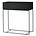 Ferm Living Box für Pflanze schwarz Metall 60x25x65cm
