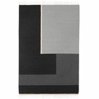Ferm Living Tappeto Kelim sezione grande grigio 160x250cm