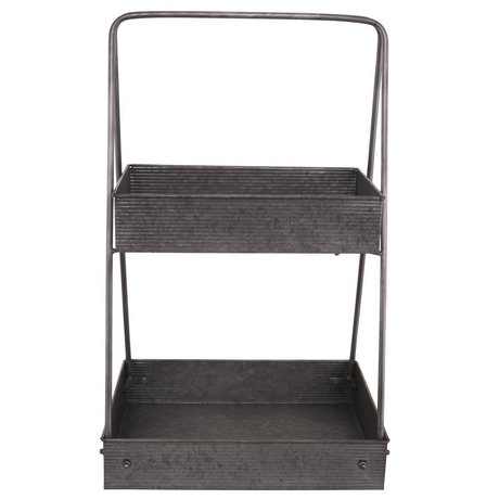 Nicolas Vahé Stockage 38x30x65cm crémaillère de zinc