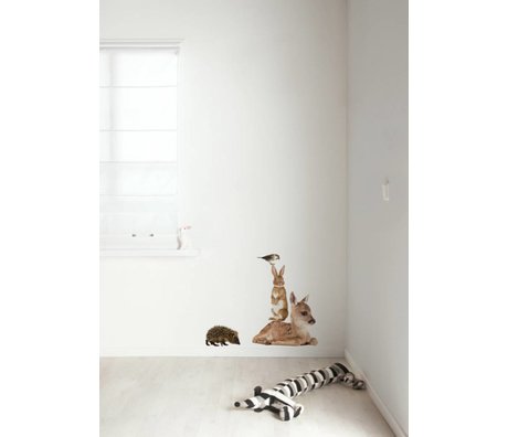 Kek Amsterdam Wall Decal Forest Friends set 2, multicolore