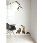Kek Amsterdam Wandtattoo Forest Friends Set 4, ulticolour