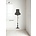 Kek Amsterdam Wall Decal Vintage Furniture Lamp, dark gray, 50x155cm