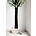 Kek Amsterdam Chalkboard folie træ, sort / grøn, 185x260cm