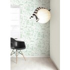 Kek Amsterdam Alphabet animals wallpaper, green / white, 8.3 MX47, 5cm, 4m ²