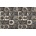 Merci Wallpaper Brooklyn Tins, black / white / stainless, tin-07