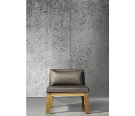 Piet Boon Carta da parati aspetto cemento concrete5, grigio, 9 metri