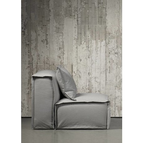 Piet Boon Wallpaper concrete look concrete6, gray, 9 meters