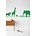 Ferm Living Vinyl Wall Decal Animals, green, 50x100cm
