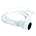 Housedoctor Cable eléctrico con el E27, blanco, 300cm
