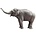 Kek Amsterdam Stickers muraux Elephant, 58x100cm