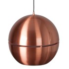 Zuiver Hanging lamp 'Retro 70' copper metal Ø40x37cm