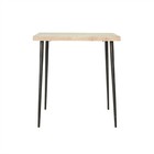 Housedoctor Slated table Mango Wood Metal 76x70x70cm