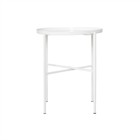 Housedoctor Table All white metal Ø45x55cm