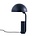 Normann Copenhagen Lampe de table Cap bleu foncé en plastique ø28x50cm