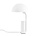 Normann Copenhagen Lampe de table bouchon blanc ø28x50cm plastique