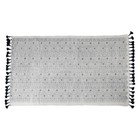 Zuiver Tappeto Graphic 120x180cm cotone nero