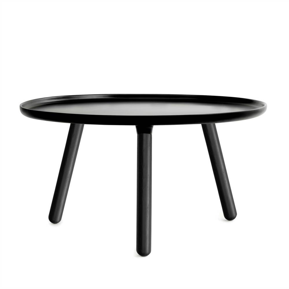 Normann Copenhagen Tablo Table Black Plastic With Black Ash Wood - Normann Copenhagen Tablo Table Black Plastic With Black Ash Wood