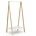 Normann Copenhagen Vêtements racks acier frêne blanc 160x74x59,5cm