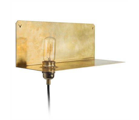 Frama Shop Væglampe 90 ° Wall Guld Messing Messing 15x40x15cm