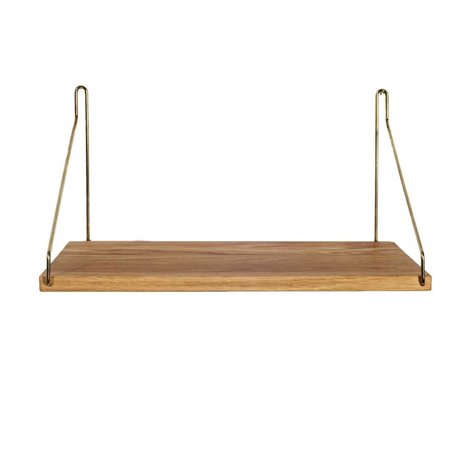 Frama Shop Bookshelf Oro Ottone Ottone quercia 40x20cm