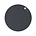 OYOY Placemat Dot Imprimer blanc sombre jeu de silicone gris de deux 39x0,15cm
