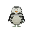 OYOY Penguin bianco 31x41cm cotone nero