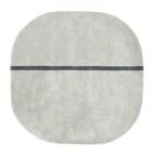 Normann Copenhagen Carpet Oona gray wool 140x140cm