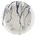 Housedoctor Suppenteller marmo grigio ø25x4,5cm bianco