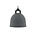 Normann Copenhagen Lámpara colgante de Bell gris aluminio XS Ø22x23cm
