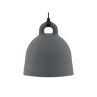 Normann Copenhagen Lámpara colgante de Bell gris aluminio S Ø35x37cm