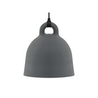 Normann Copenhagen Lámpara colgante de Bell gris aluminio S Ø35x37cm