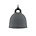 Normann Copenhagen Lámpara colgante de Bell gris aluminio S Ø35x37cm