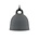 Normann Copenhagen Suspension de Bell aluminium gris S Ø35x37cm